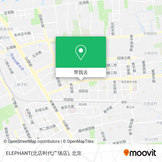 ELEPHANT(北店时代广场店)地图