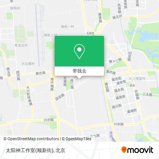 太阳神工作室(顺新街)地图