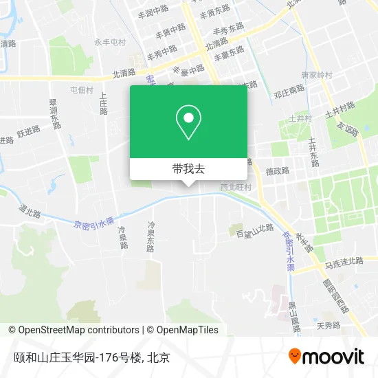 颐和山庄玉华园-176号楼地图