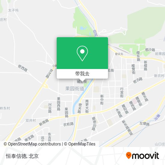 恒泰信德地图