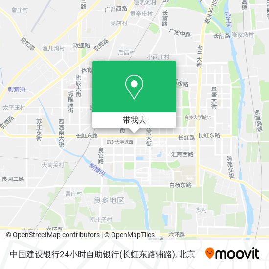 中国建设银行24小时自助银行(长虹东路辅路)地图