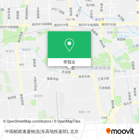 中国邮政速递物流(东高地投递部)地图