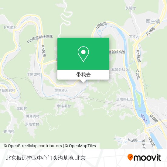 北京振远护卫中心门头沟基地地图