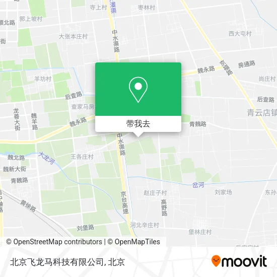 北京飞龙马科技有限公司地图