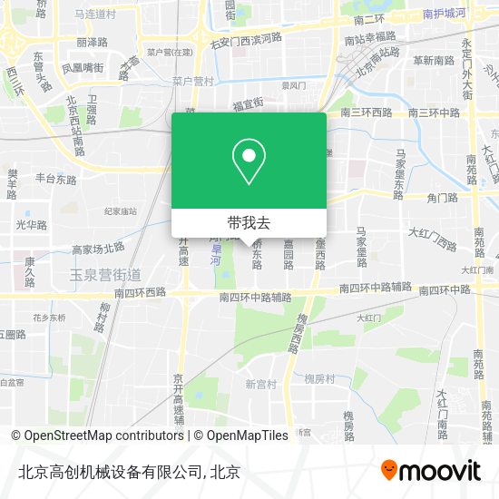 北京高创机械设备有限公司地图