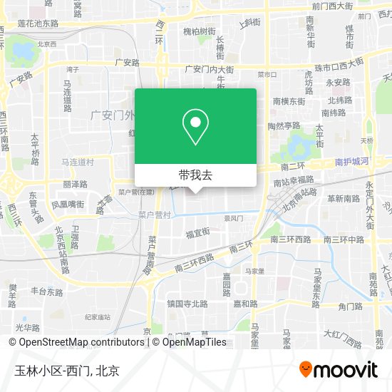 玉林小区-西门地图