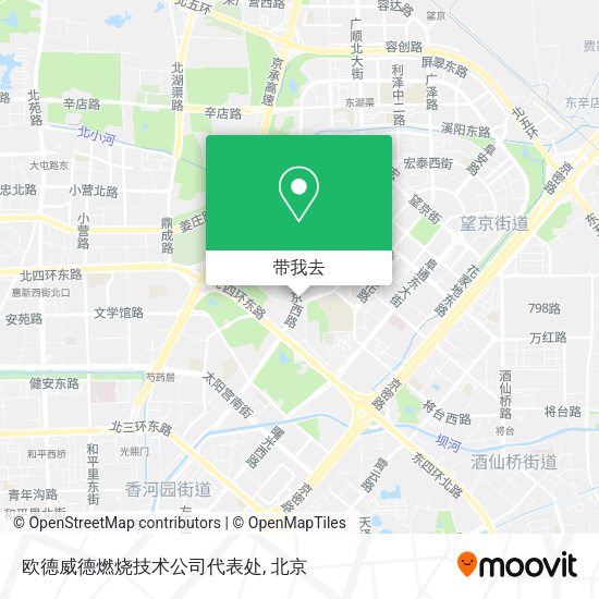 欧德威德燃烧技术公司代表处地图