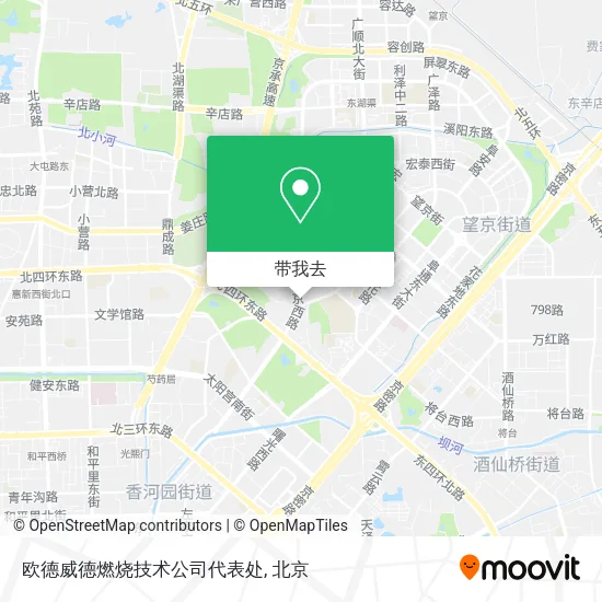 欧德威德燃烧技术公司代表处地图