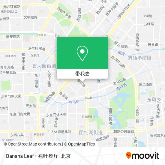 Banana Leaf • 蕉叶餐厅地图