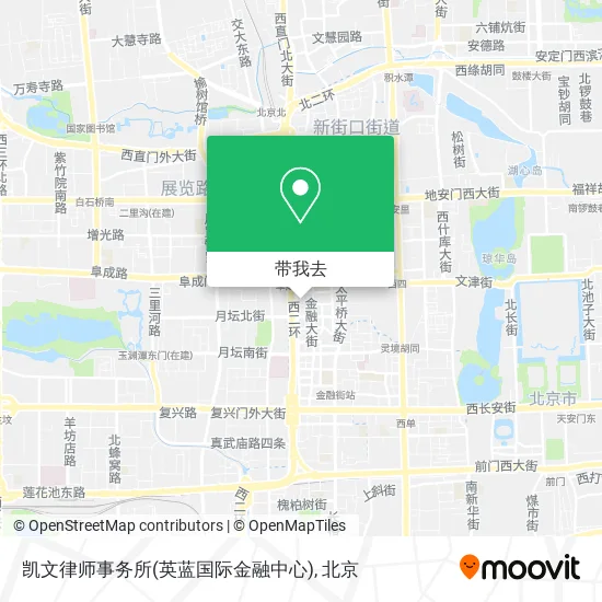 凯文律师事务所(英蓝国际金融中心)地图