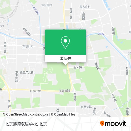 北京赫德双语学校地图
