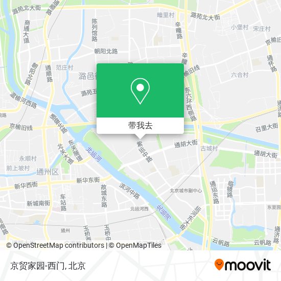 京贸家园-西门地图