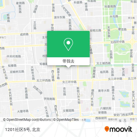 1201社区5号地图