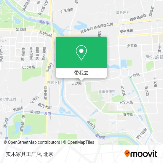 实木家具工厂店地图