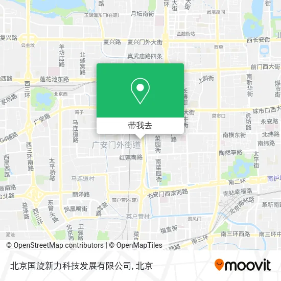 北京国旋新力科技发展有限公司地图