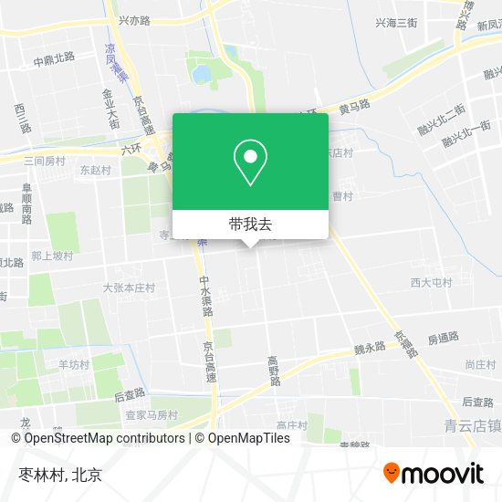 枣林村地图