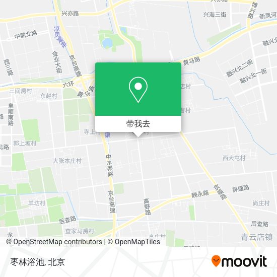 枣林浴池地图