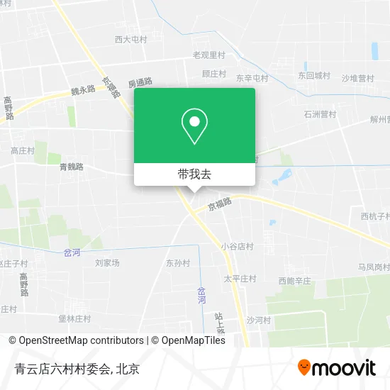 青云店六村村委会地图
