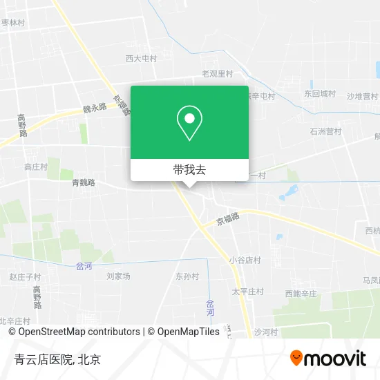 青云店医院地图