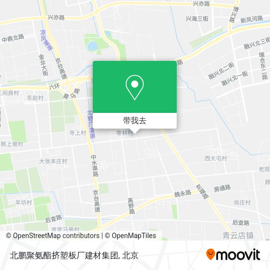北鹏聚氨酯挤塑板厂建材集团地图