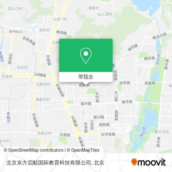 北京东方启航国际教育科技有限公司地图