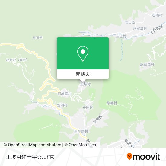 王坡村红十字会地图