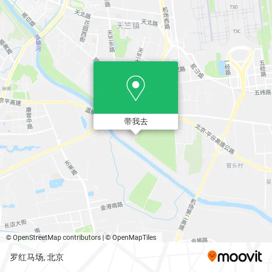 罗红马场地图