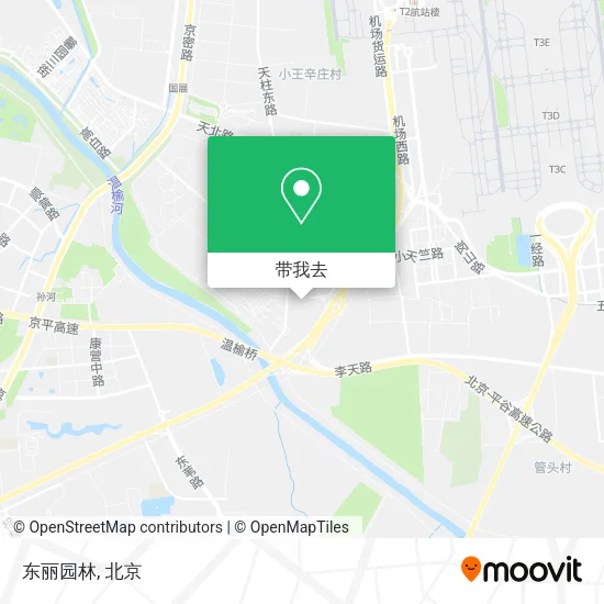 东丽园林地图