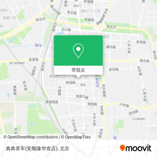 典典养车(安顺隆华壹店)地图