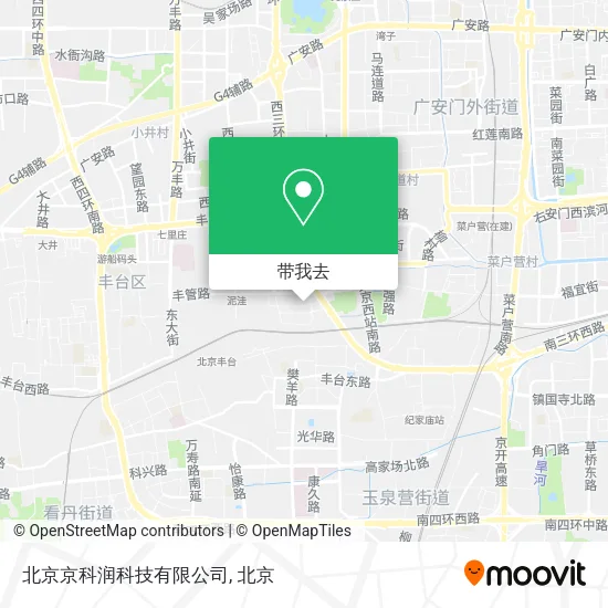 北京京科润科技有限公司地图