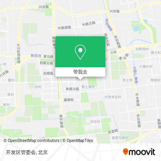 开发区管委会地图