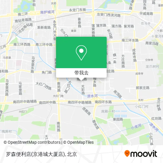 罗森便利店(京港城大厦店)地图