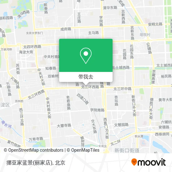 挪亚家蓝景(丽家店)地图