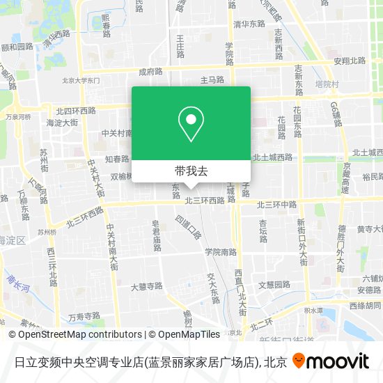日立变频中央空调专业店(蓝景丽家家居广场店)地图