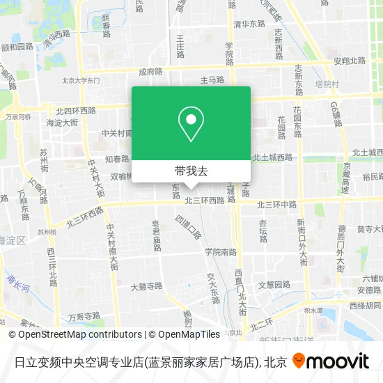 日立变频中央空调专业店(蓝景丽家家居广场店)地图
