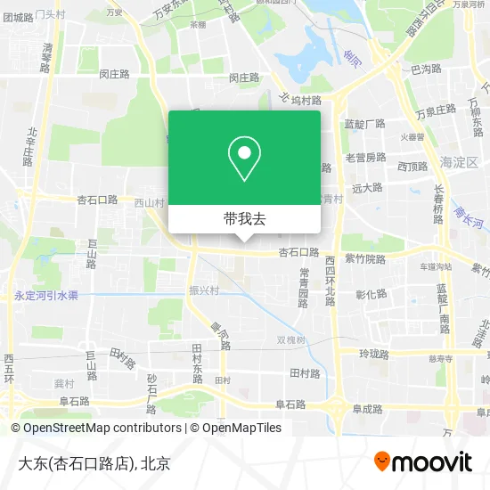 大东(杏石口路店)地图