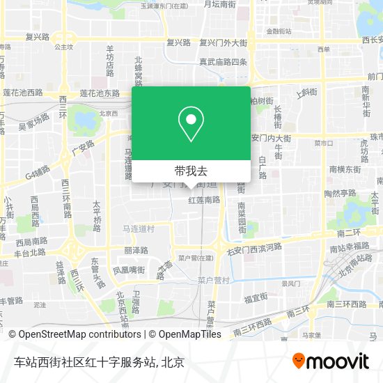 车站西街社区红十字服务站地图