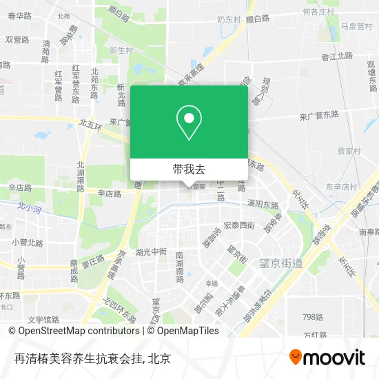 再清椿美容养生抗衰会挂地图