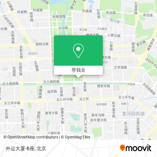 外运大厦-B座地图