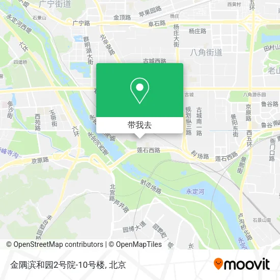 金隅滨和园2号院-10号楼地图