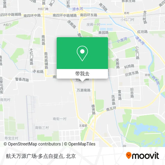 航天万源广场-多点自提点地图