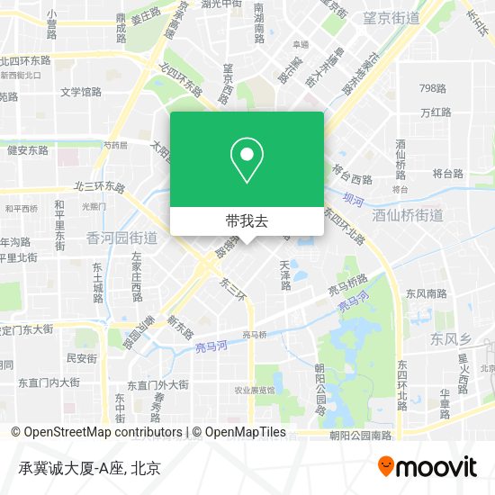 承冀诚大厦-A座地图