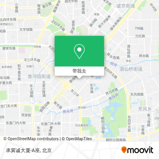 承冀诚大厦-A座地图