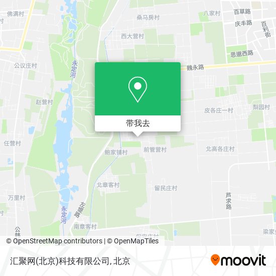 汇聚网(北京)科技有限公司地图