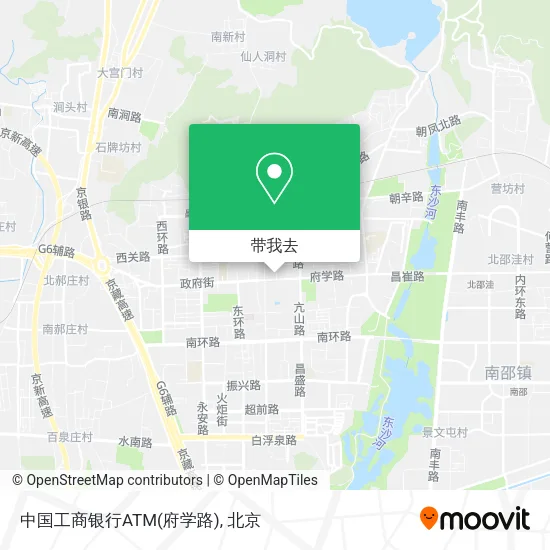 中国工商银行ATM(府学路)地图