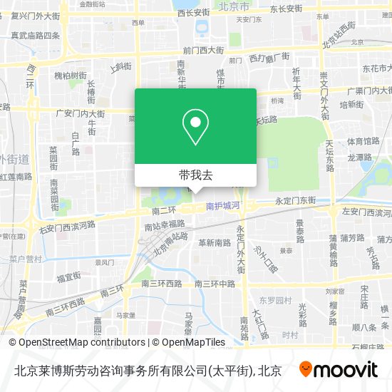 北京莱博斯劳动咨询事务所有限公司(太平街)地图