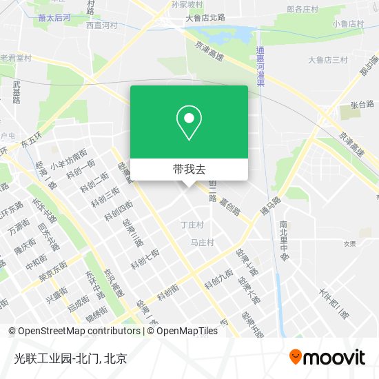 光联工业园-北门地图