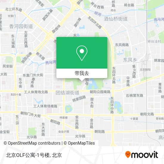 北京OLF公寓-1号楼地图