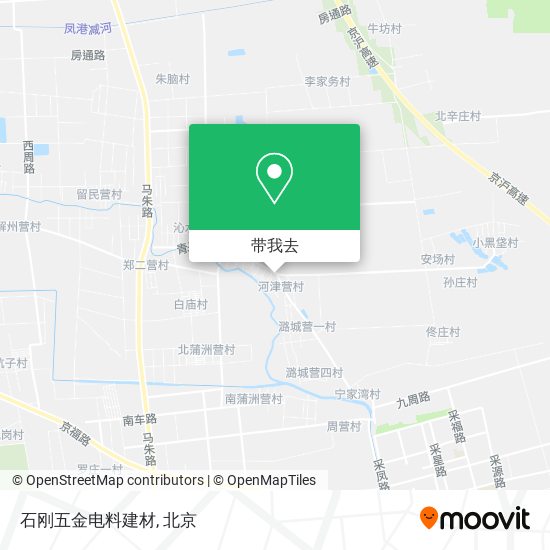 石刚五金电料建材地图