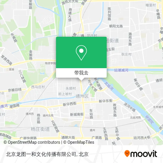 北京龙图一和文化传播有限公司地图